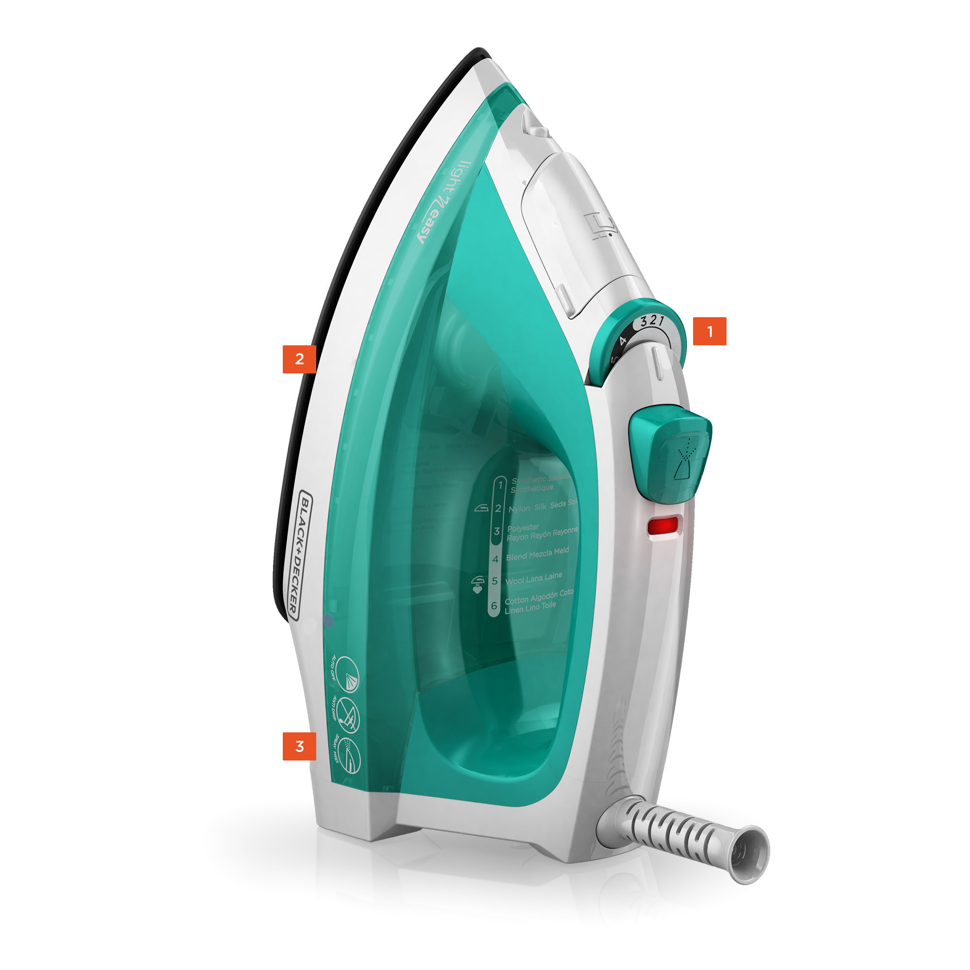 Black decker store easy steam iron